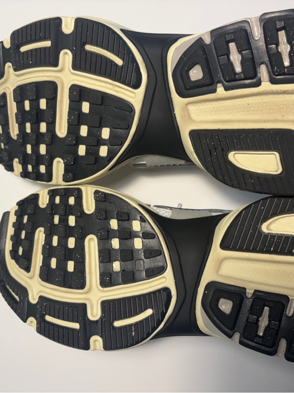 Nike V2K Run in Summit White and Metallic Silver Sneakers - Picture 5 of 6